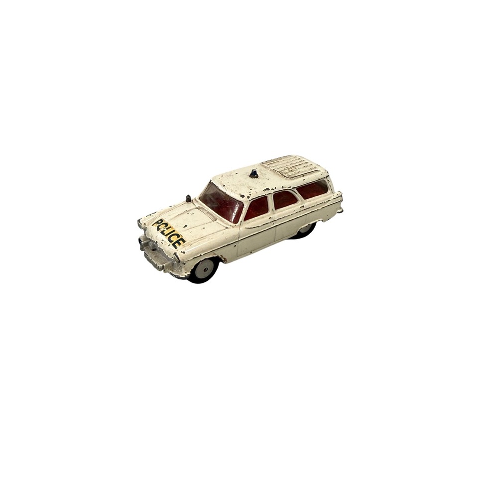 Vintage Corgi Toys Ford Zephyr Motorway Patrol Car White Police Diecast England